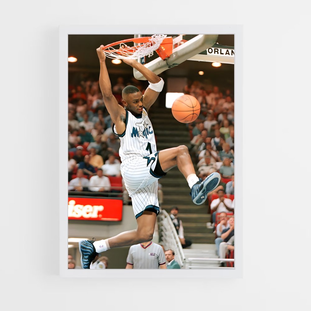 Poster Penny hardaway aérien – affiche Basketball (vue 3)